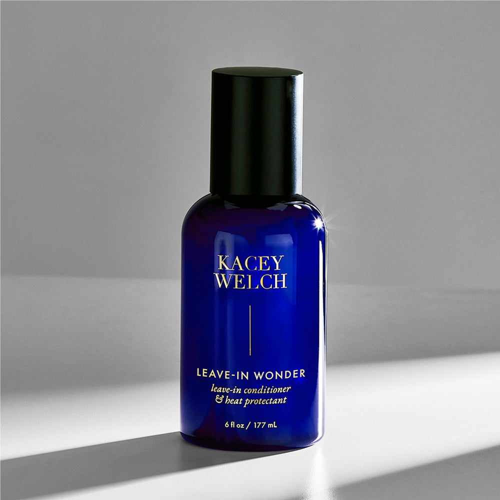 Kacey Welch All In Wonder in a busy morning routine for quick detangle and refresh.