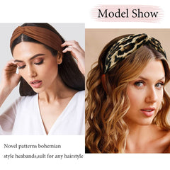 Kachanaa wide headbands offer versatile styling for makeup and fitness.