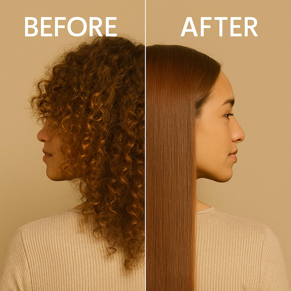 Application scene of Kachita Spell keratin chocolate for quick smoothing