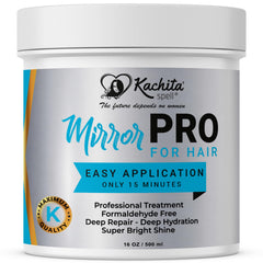 Kachita Spell MirrorPRO 16 oz jar ready for home salon-grade care