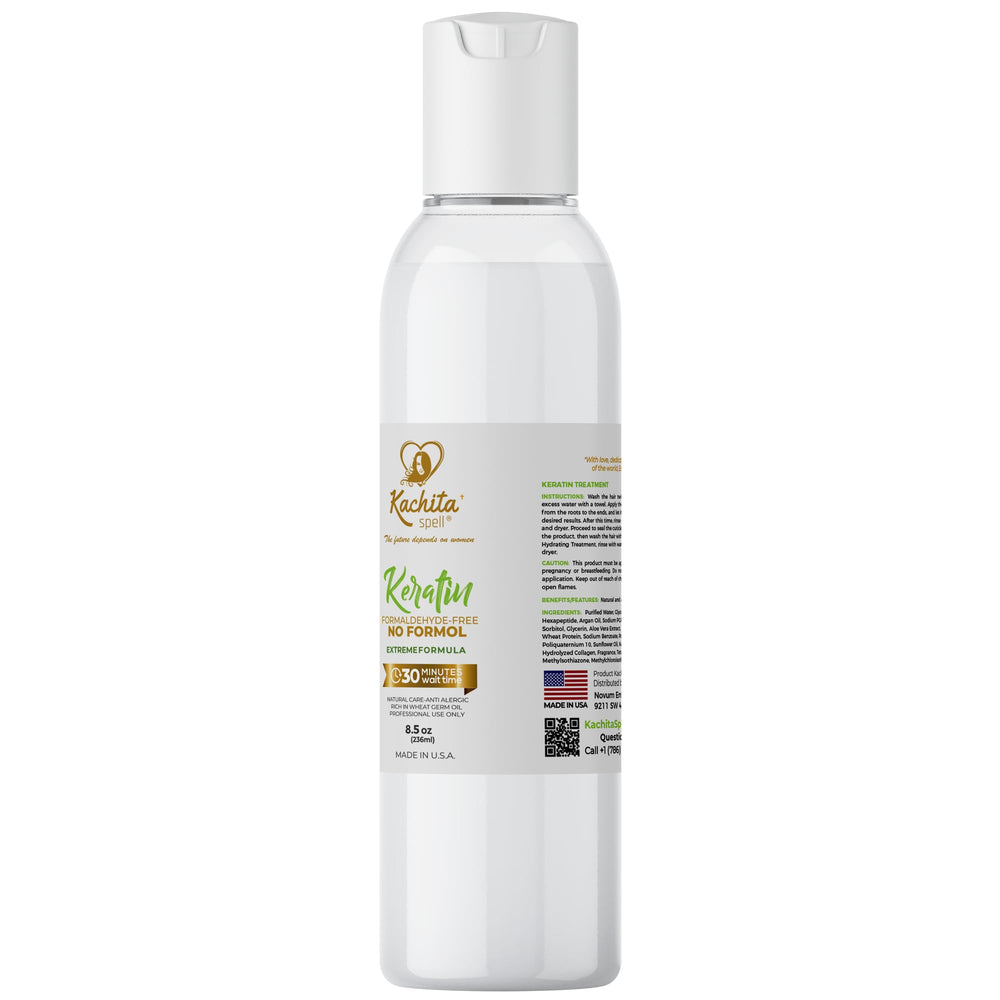 Kachita Spell sulfate free shampoo wash after treatment for gentle cleansing.