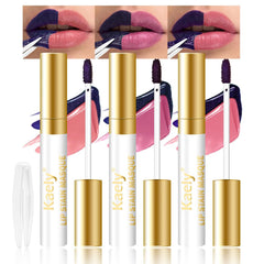 Kaely Lip Stain Peel-Off Masque application with smooth, even color
