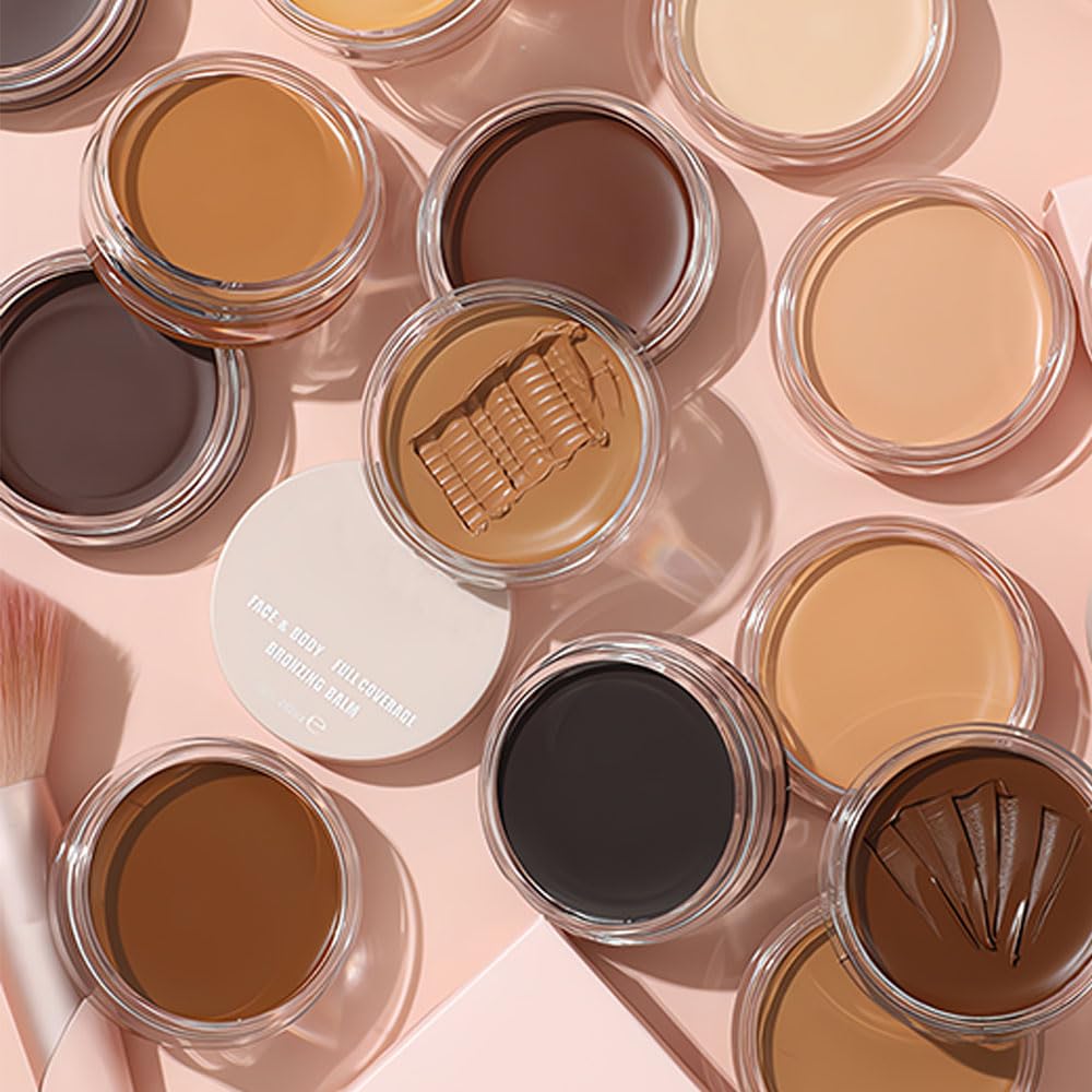 Kaely concealer palette offers a long-wearing, non-cakey finish.