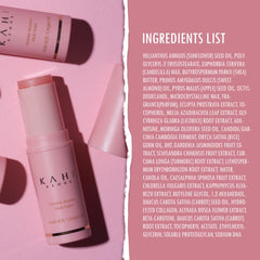 KAHI balm texture swirl close-up displaying silky finish.