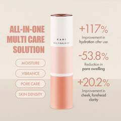 KAHI Multi Balm CV Refill neck area for firmer look and smoother skin.