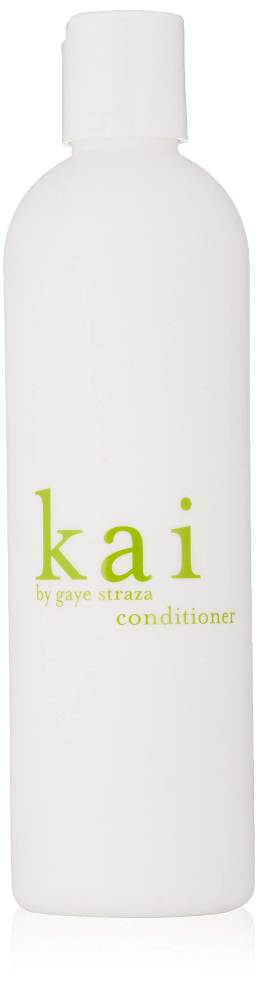 Kai conditioner bottle with argan oil for silky, frizz-free hair.
