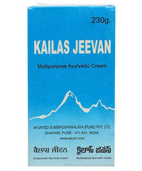 Kailas Jeevan Angiehaie 230g saver pack for multipurpose Ayurvedic care of minor bruises and cracked heels