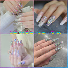 Kaipheiquan 18-type AB crystals showcase vibrant sparkle for versatile designs.
