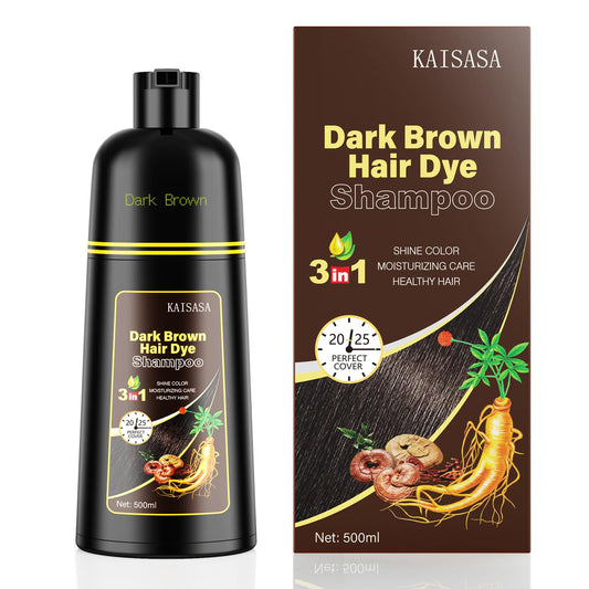KAISASA bottle shows easy 3-in-1 color, cleanse, and condition benefits.