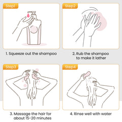 KAISASA herbal formula nourishes scalp during color treatment.