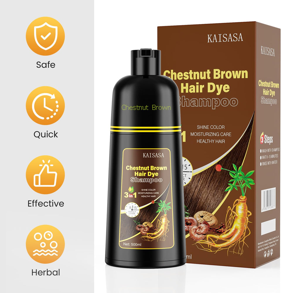KAISASA 500ml bottle supports multiple applications and weeks of color