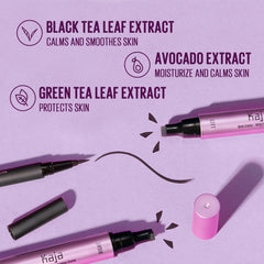 KAJA avocado extract nourishes while you define your eye line.