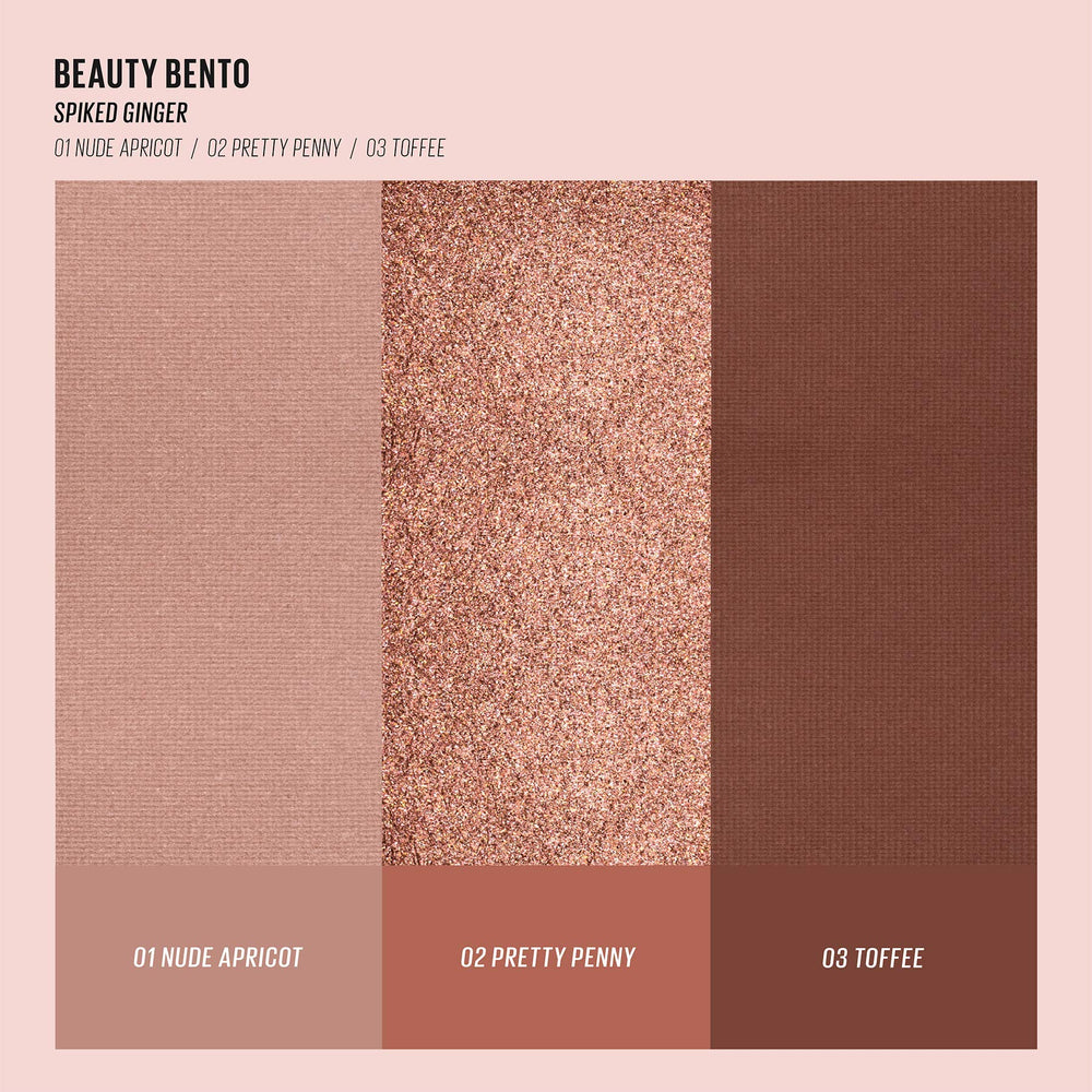Warm honey shade in swatch shows buildable color payoff.