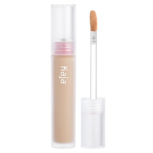 KAJA Don't Settle concealer bottle with lightweight, buildable coverage.