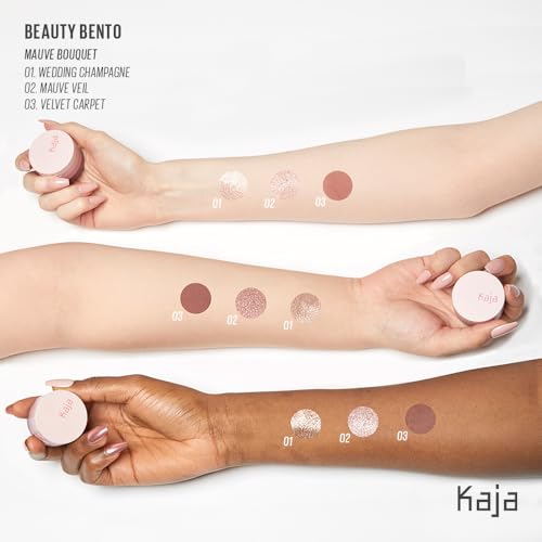 Kaja Eye Bento Trio packaging and badge emphasizing compact design