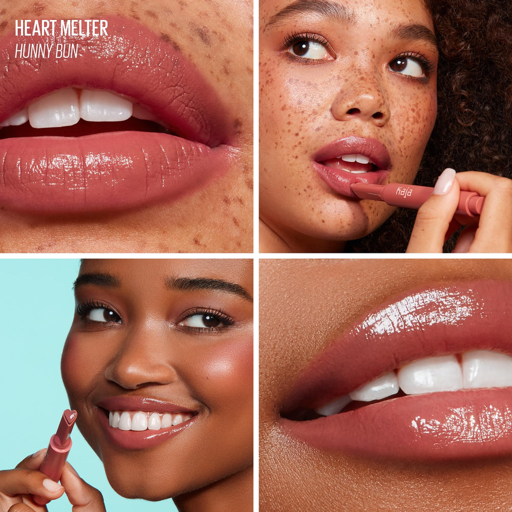 KAJA Heart Melter swirls reveal rich pigment for instant color payoff.