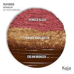 KAJA Play Bento Mochamallow mango seed butter nourishes lightweight formula.