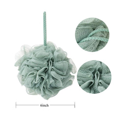 KAKOOI pink loofah sponge ideal for refreshing and soothing showers.