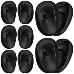 KALLORY ear heat protector cover fits over the ear during dyeing.