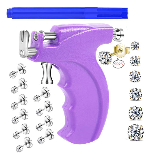Kamija professional ear piercing gun kit for home or shop use.