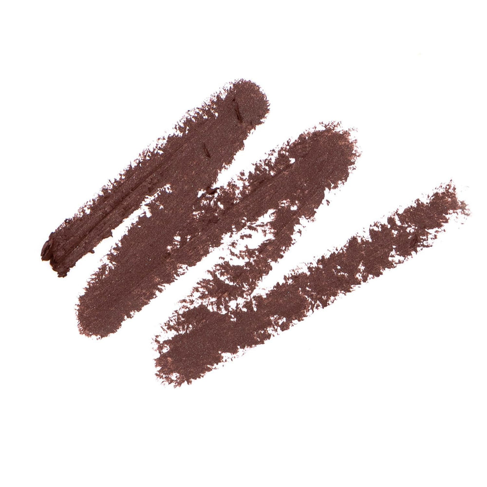 Kandi Koated Edge Lip Liner Chestnut swatches reveal rich payoff and smooth glide