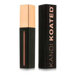 Kandi Koated swatches on arm demonstrate bold color payoff for everyday wear.