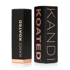 Kandi Koated Suede Matte Lipstick Hottie delivers rich pigment for vibrant color