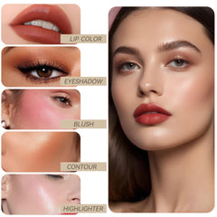 K'APEINE 67-Colors Palette contour powder enables sculpted definition and easy shading.