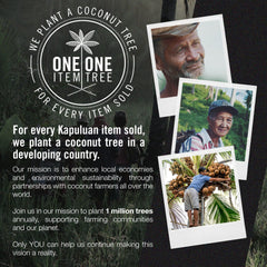 Kapuluan Coconut Body Butter wild cherry scent provides a refreshing ritual.