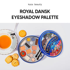 Kara Beauty Royal Dansk blue tones swatches for festive glam