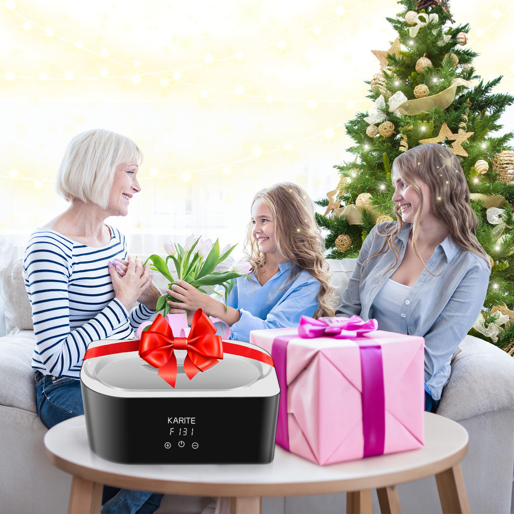 Karite paraffin wax bath melting pot designed for fast, even wax melt
