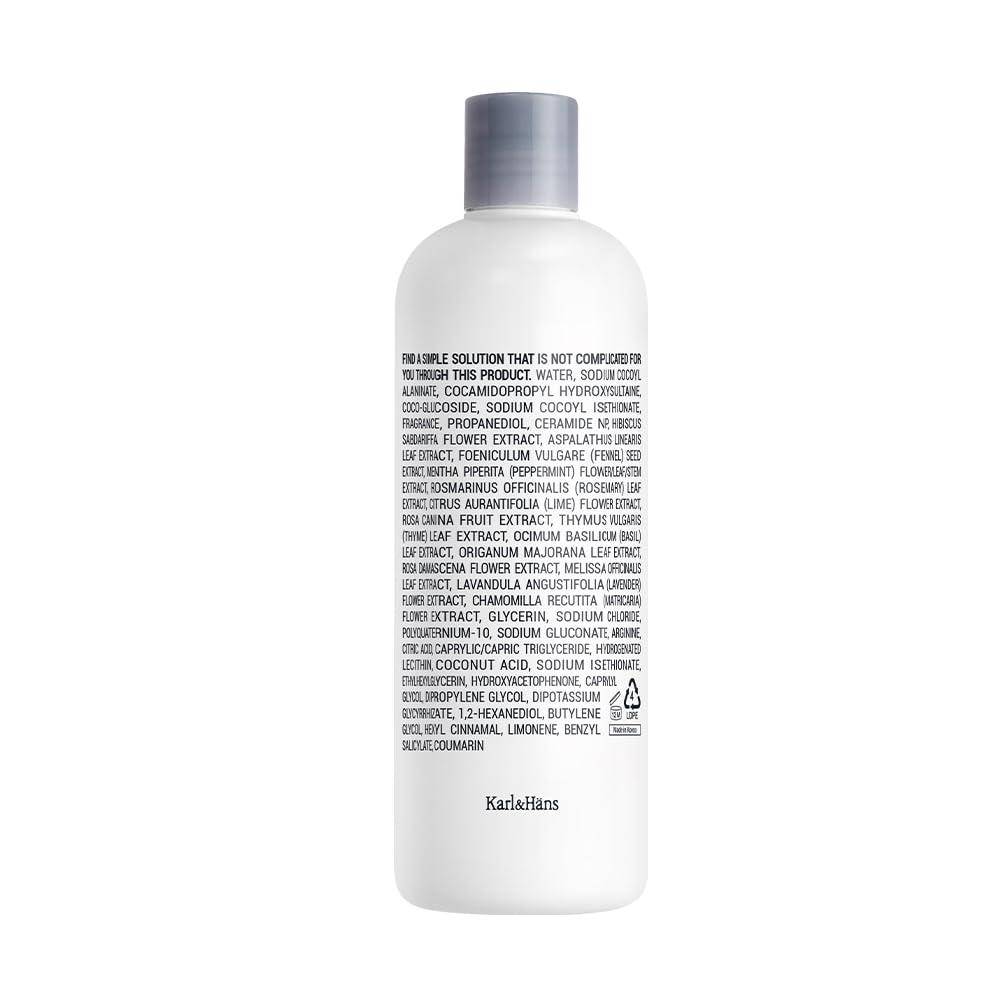 Karl&Häns coconut fragrance delivers a spa-like shower experience.