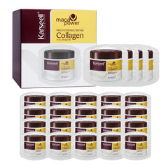 Karseell collagen hair mask jar boosts moisture for smooth, manageable hair.