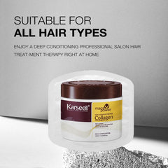 Silky-soft finish suggests frizz reduction and shine after use.