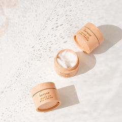 Karuna refreshed under-eye area after application.