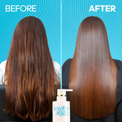 Karvannall Keratin Shampoo pump-dispense makes easy, mess-free daily use