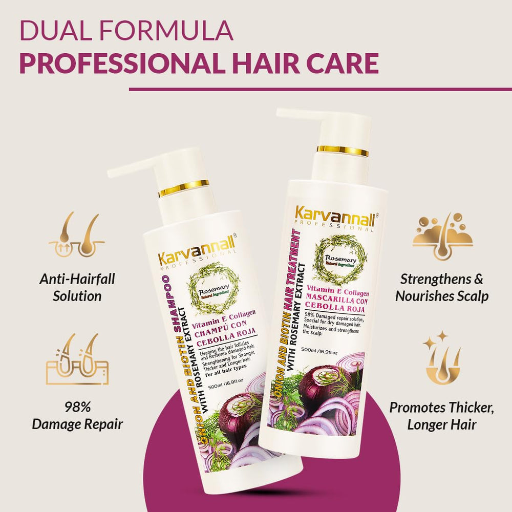 Karvannall Rosemary Biotin Shampoo closeup texture showing rich lather for thorough cleansing