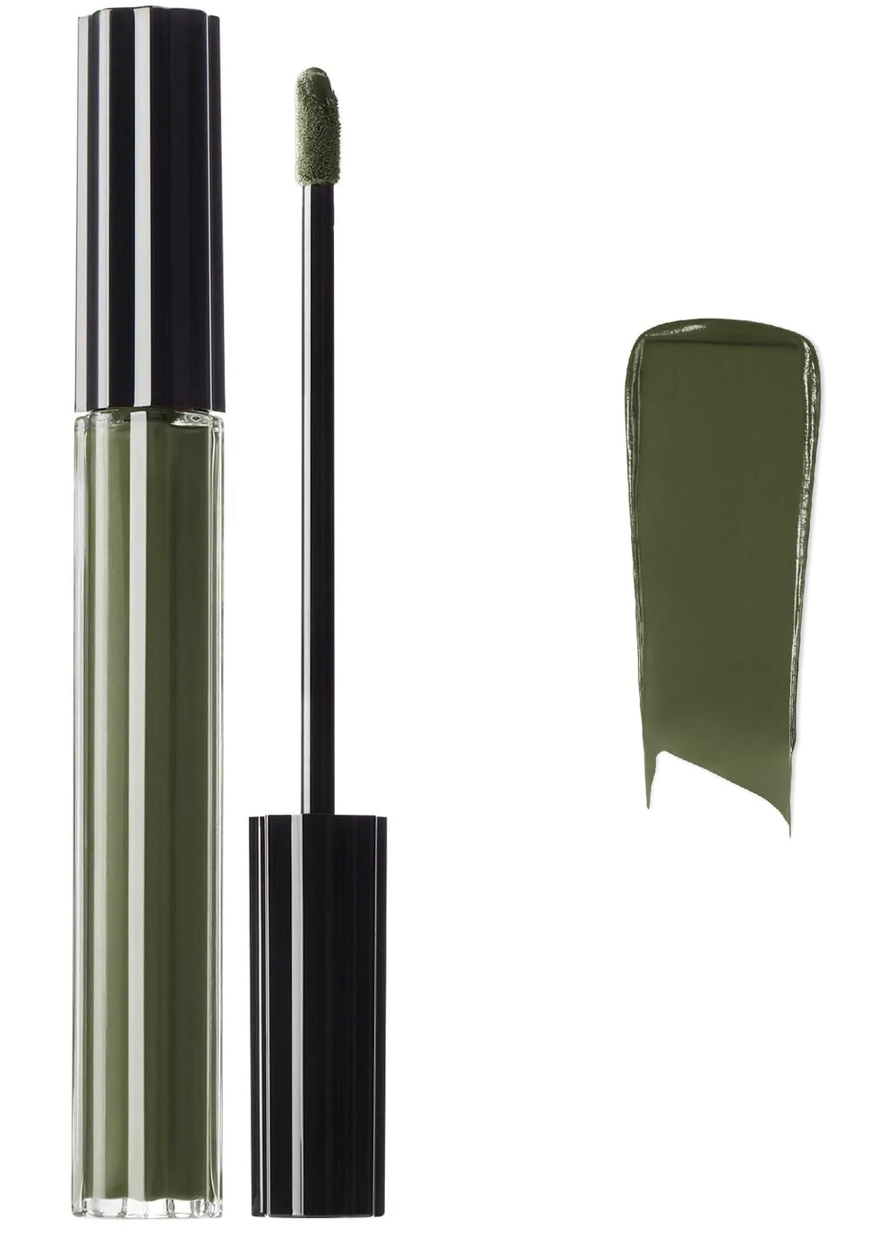 KVD Beauty Everlasting Hyperlight Medusa's Head product shot shows transfer-proof lip color.