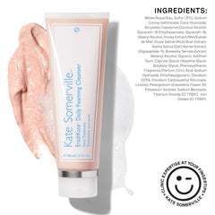 Kate Somerville EradiKate vanity routine promotes balanced skin with daily cleansing.