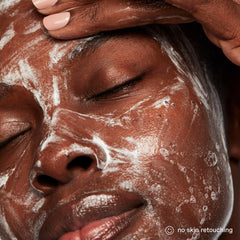 Papaya, pineapple, and pumpkin enzymes in Exfolikate Cleanser formula.
