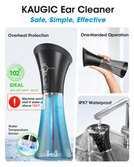 KAUGIC device with temperature indicator for safe operation