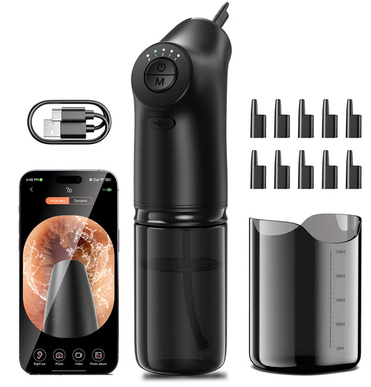 KAUGIC smart ear cleaner with camera view for safer home cleaning.