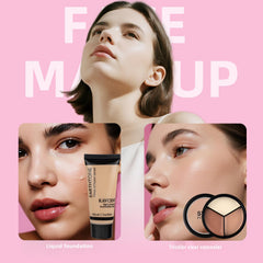 KAVCENT Lipstick Palette swatches in multiple shades for versatile day-to-night looks.