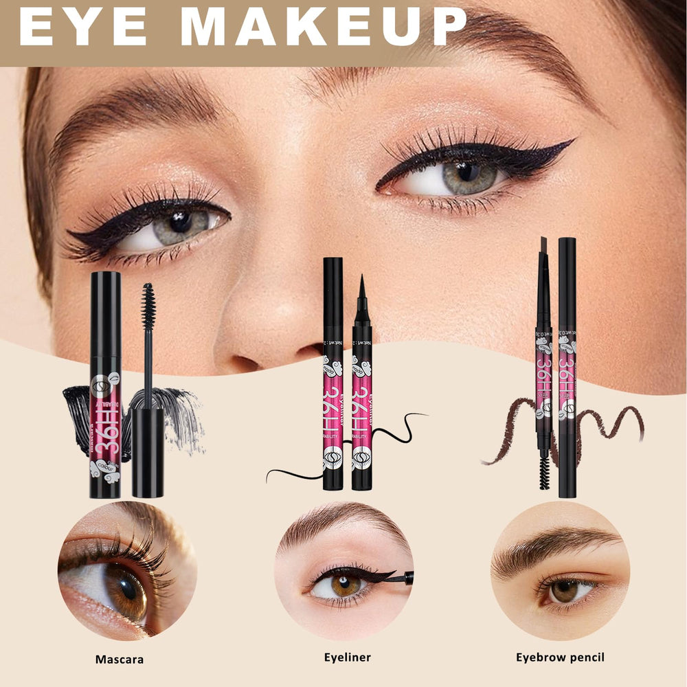 KAVCENT makeup kit teens concealer brightens under eyes.