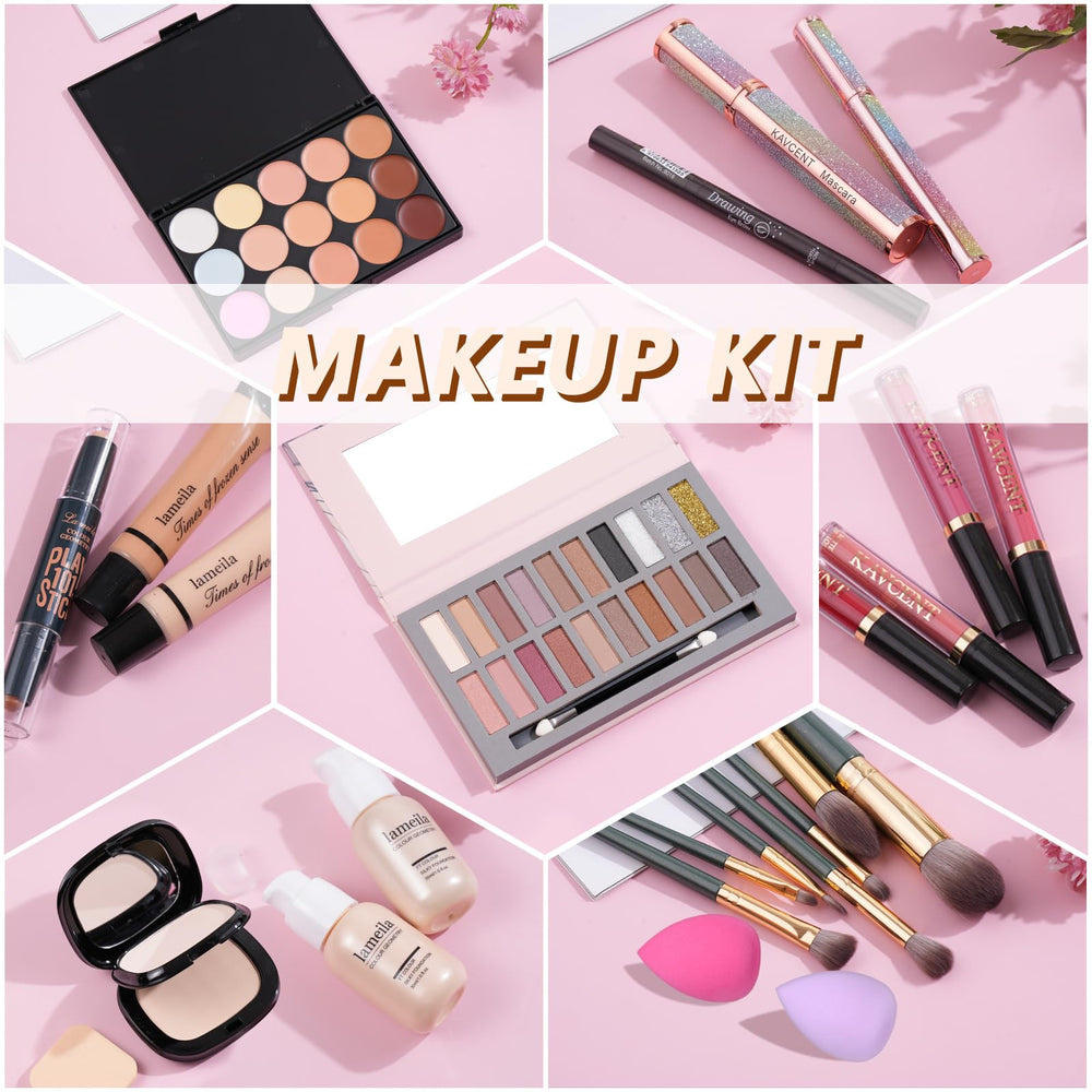 KAVCENT all-in-one kit image featuring complete product range for daily use.