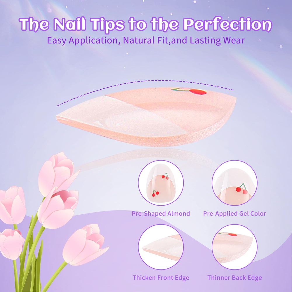 Kawyehu lightweight ABS tips designed for kids' nails and skin comfort