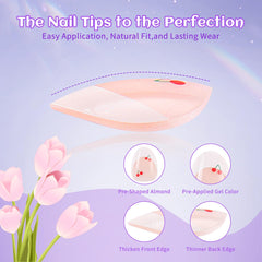 Kawyehu lightweight ABS tips designed for kids' nails and skin comfort