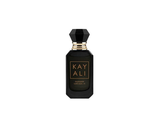 Kayali Oudgasm Café Oud 19 travel bottle for on-the-go elegance