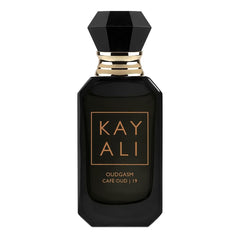 Kayali Oudgasm Café Oud application tip for easy spray