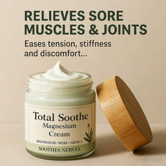 KBSBUBB TotalRelief tube label highlights MSM, arnica, and vitamin B6 for joint care.